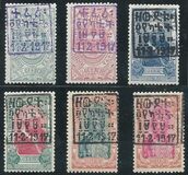 [Coronation of King Zeoditu - No. 90-96 Overprinted, tip U]