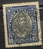 [Personalities - Inscribed "CHILE CORREOS", प्रकार AO1]