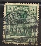 [Germania - Inscription "REICHSPOST", प्रकार J2]