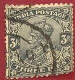 [King George V, 1865-1936 - Inscription "INDIA POSTAGE", tegund XAV]