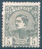 [King Milan IV, type D1]