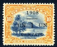 [Issues of 1902 Overprinted and Surcharged, type BB]