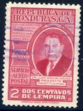 [Airmail - Inauguration of President Juan Manuel Galvez - Inscribed "CONMEMORATIVA DE LA SUCESION PRESIDENCIAL", Typ DS]