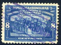 [Airmail - The 400th Anniversary of Comayagua, प्रकार BN]