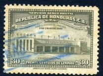 [Airmail - Inauguration of President Juan Manuel Galvez - Inscribed "CONMEMORATIVA DE LA SUCESION PRESIDENCIAL", Typ DX]