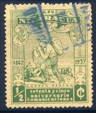 [The 75th Anniversary of Postal Service in Nicaragua, Tip KZ]
