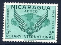 [Airmail - The 50th Anniversary of Rotary International, veids RX]
