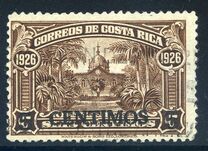 [Previous Issue of 1923 Overprinted "1938" and Surcharged "15 CENTIMOS 15", type EX]