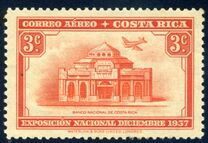 [Airmail - National Exhibition, San Jose, type EE1]