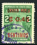 [Airmail - Fiscal Stamps Overprinted CORREO AEREO and Surcharged with New Value for Postal Use, тып IG4]