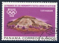 [Olympic Games - Mexico City 1968, Mexico - Ancient Mexican Places of Worship, Вид UB]