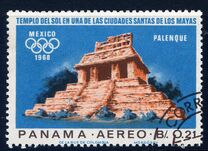 [Olympic Games - Mexico City 1968, Mexico - Ancient Mexican Places of Worship, Вид UF]