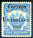 [Postal Tax Stamps Surcharged "Correos - Un centavo - 1919", type CW2]