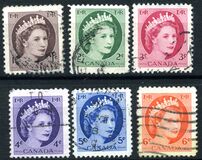 [Queen Elizabeth II - Normal Paper, See 1962 for Fluorescent Stripes, տեսակ GT]