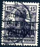 [General Gouvernement Warschau - 3¼ mm Between 2nd and 3rd Bars, type F12]
