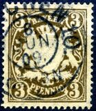 [Coat of Arms - DIfferent Watermark, Reddish Paper, ประเภท D49]