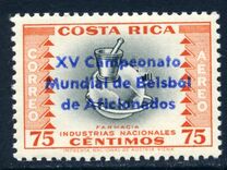 [Airmail - Issue of 1954 Overprinted "XV Campeonato Mundial de Beisbol de Aficionados" or Surcharged, type KL1]