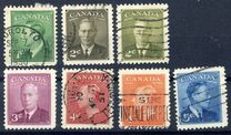 [King George VI - Inscription: "POSTES POSTAGE", type EJ]