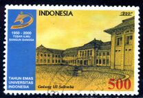 [The 50th Anniversary of University of Indonesia, type BWC]