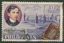 [The 100th Anniversary of the Birth of Dr. Jose Rizal, 1861-1896, type YO]
