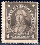 [Personalities - Inscribed "CHILE CORREOS", 类型 AN1]