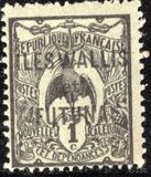 [New Caledonia Postage Stamps Overprinted "ILES WALLIS - et - FUTUNA", type A]