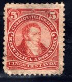 [Personalities, Inscription - "CORREOS Y TELEGRAFOS", Typ AO]