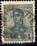 [General San Martin - Watermark 3,4 or Unwatermarked, Typ BK7]