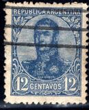 [General San Martin - Watermark 3,4 or Unwatermarked, Typ BK9]