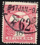 [Turul over Crown of Saint Stephen - Different Watermark, type F90]