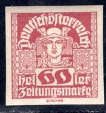 [Newspaper Stamps - Thin White Paper, type XBN13]