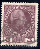 [The 60th Anniversary of the Reign of Emperor of Franz Josef,I. Normal Paper without Varnish Bars, tip X2]