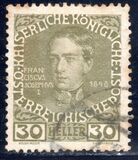 [The 60th Anniversary of the Reign of Emperor Franz Josef II. Normal Paper without Varnish Bars, type AC2]