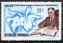 [The 25th Anniversary of the Death of Franklin D. Roosevelt, 1882-1945, type JP]