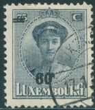 [Grand Duchess Charlotte - Surcharged, type AK]