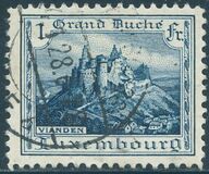 [Grand Dutchess Charlotte and View of Vianden, tegund O1]
