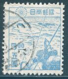 [Japanese Culture - Inscription: "Nippon Yubin" Reading from Left to Right, 類型 GW]
