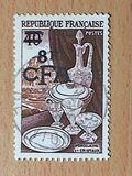 [Stamps of France Surcharged, प्रकार CN3]