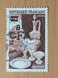 [Stamps of France Surcharged, प्रकार CN3]