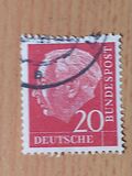 [Freimarken: Bundespräsident Theodor Heuss, Typ AV12]