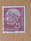 [Freimarken: Bundespräsident Theodor Heuss, Typ AV14]