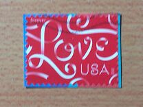 [Greeting Stamp, Love - Self-Adhesive (45 cents), type FYS]