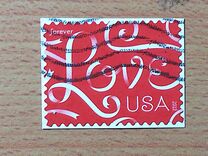 [Greeting Stamp, Love - Self-Adhesive (45 cents), type FYS]