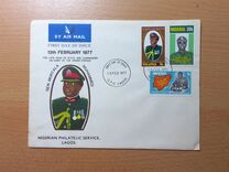 [The 1st Anniversary of the Death of General Muhammed (Head of State), type JJ]