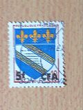 [Stamp of France Surcharged, प्रकार DI]