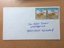 [Airmail Exhibition "LILIENTHAL '91" - Historical Model Planes, type DGH]