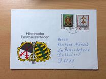 [Historical Post Office Signs - Size: 27 x 33mm, type DGB]