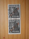 [BERLIN in Black Overprint on "Allied Occupation Zone" Stamps, type A]