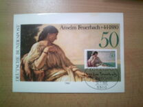 [The 100th Anniversary of the Death of Anselm Feuerbach, Painter, тип AEQ]