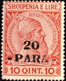 [Skanderbeg Issue of 1913 Surcharged, Вид I2]